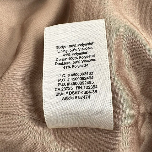 Aritzia Wilfred Free Plush Teddy Grete Faux Fur Jacket Small Tan One Button Coat - Picture 10 of 14